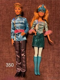 Panenky Barbie a různé disney - 1