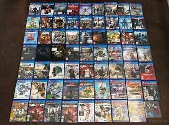 Hry na PS4/PS5 - Ceny v popisku