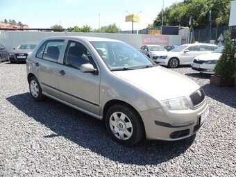 Škoda Fabia 1.2HTP,47kw,2006,klima,ČR