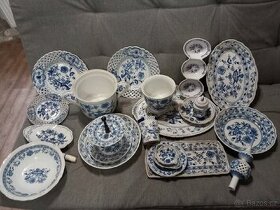 Modrý porcelán