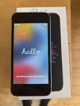 Iphone SE 2016, 32 GB, černý, perfektní stav