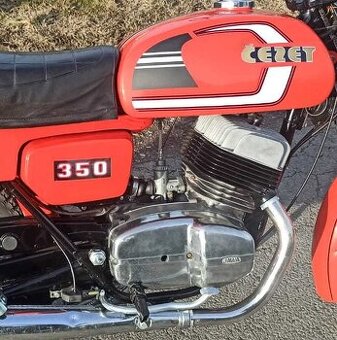 ČZ 350 472.6 12V alternátor - koupím kompletní motor