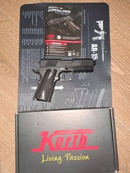 Korth PRS - černá, celokov, GBB, ICS