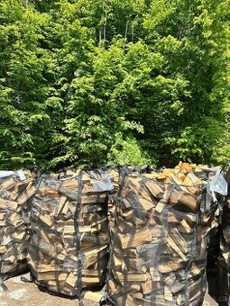 Palivové štípané bukové dřevo 1350 PRMS