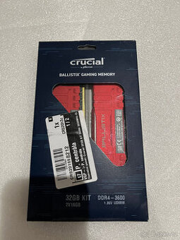 Crucial Ballistix 32GB RED (2x16GB) 3600 MHz
