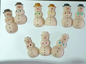 Sněhulák na magnet