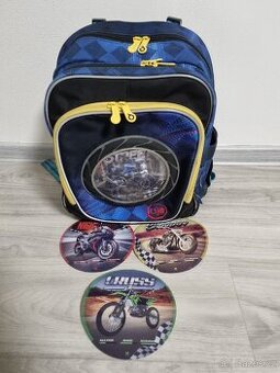 Motorkářský školní batoh Topgal ENDY 20013