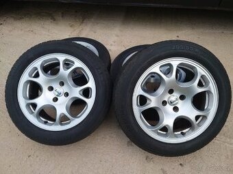 Disky Alessio R16 4x100, pneu barum