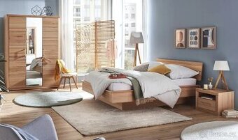 Postel z masivu buk berlin Germany 140 cm