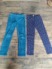 Dívčí kalhoty  sada č.4  vel.140