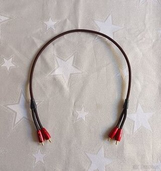 Audioquest Golden Gate high-end audio kabel 2×RCA-2×RCA 0,6m