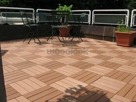 PVC podlahová krytina dřevo - terasa, balkon, zahrada