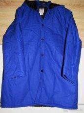 Pracovní kabát  CANIS - vel. L, modrý / slabší - lehký - 1