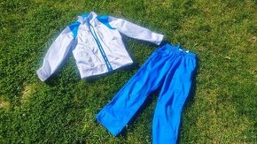 Sportovní kostým Decathlon bílé tyrkysový 125-130 - 1