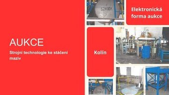 Aukce: Strojní vybavení na stáčení maziv z odstavené výroby