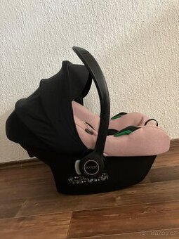Velmi pěkné růžové vajíčko + základna IsoFix Avional Cosmo - 1