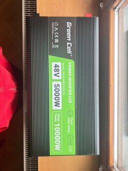 Měnič 48V DC / 230V AC GreenCell