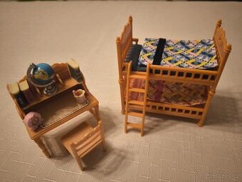 Sylvanian Families - studentský pokoj