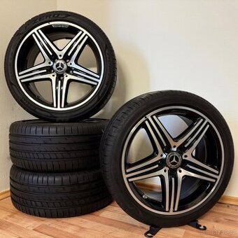 MERCEDES CLA AMG 5x112 R18 ET48+LETNÍ 235/40R18 7mm