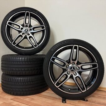 MERCEDES CLA AMG 5x112 R18 ET52+LETNÍ 225/40R18 7/5mm