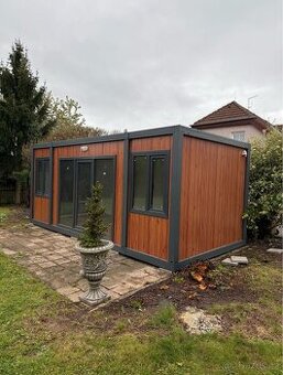 Obytný kontejner 6x3 m – zateplený, ihned k odběru