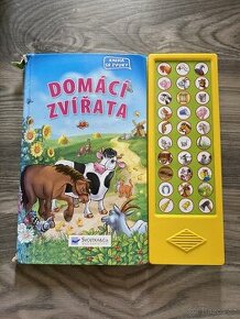 Kniha se zvuky - domácí zvířata