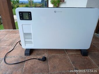 Elektrický přímotop s termostatem a ventilátorem