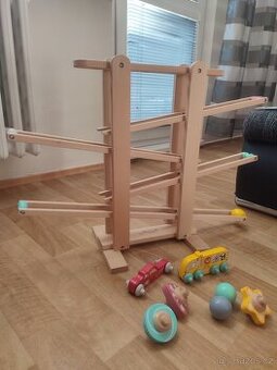 Dřevěná kuličková dráha XL Elis Design