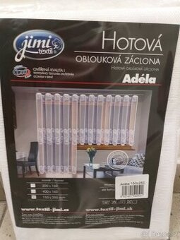 Záclona balkonová