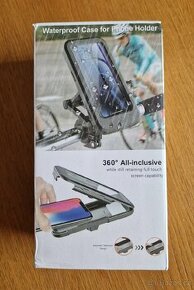 Držák mobilu na řídítka motocyklu, kola, apod. Vel. do 7"