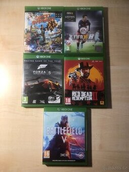 Prodám hry na xbox one