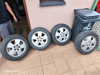 Alu kola 5x110+letní pneu 185/65 R15 (na max dojetí)