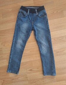 Dětské džíny / rifle H&M, pružný pas, vel. 116