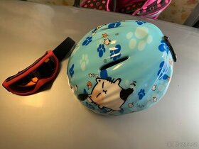 PRODÁM DĚSTKOU HELMU TECNOPRO, VELIKOST 48, JAKO NOVÁ