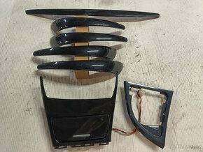 interiér dekor lišty pro Bmw e87 - černý lesk - originál