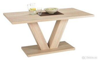 JÍDELNÍ STŮL, Sonoma dub, 135/80/75,5 cm - nový