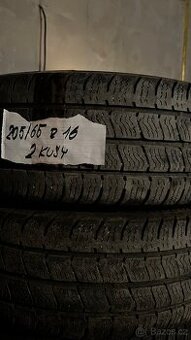 Zimni pneu 205/65 r16, 2ks