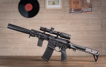 Daniel Defense DDM4 PDW, .300 BLK,7″hlaveň, tlumič