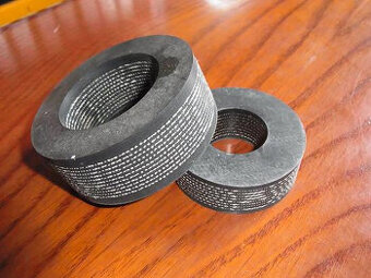 Pohonná kolečka s tkaninou uvnitř gumy - nepoužitá