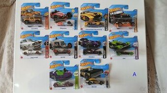 Hot wheels 5 x 10 ks - cena je za 1 sestavu dle fotek