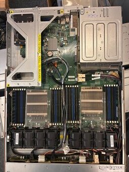 Supermicro 1028U 10SFF 2PSU, 2xE5-2630Lv3, 64GB RAM