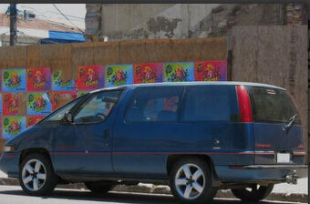 1990 - 96 CHEVROLET LUMINA APV, PONTIAC TRANSPORT - levé boč