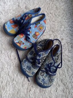 Fare domací obuv bačkory kotníkové vel.22 a vel.23