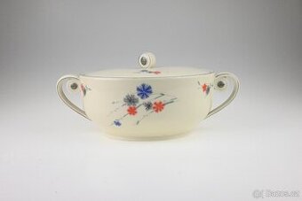 Porcelánová Art Deco polévková mísa