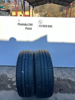 2 nové letní pneumatiky Michelin na dodávku |225/65/16C|