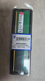 Pamět RAM Kingston DDR4 4GB 2133MHz CL15