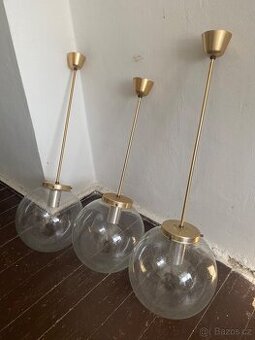 3 x Lustr - Kamenický Šenov 70.léta