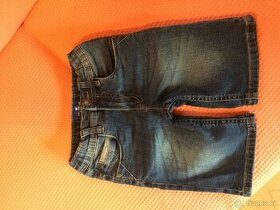 Frajerské džínové pružné kraťasy/šortky Tom Tailor 104