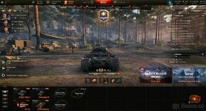 Prodej herního účtu na World of Tanks