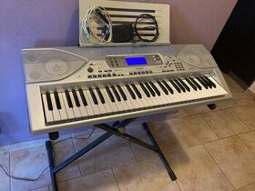 Klavesy Keyboard Casio CTK-691 stojan pedal midi-usb